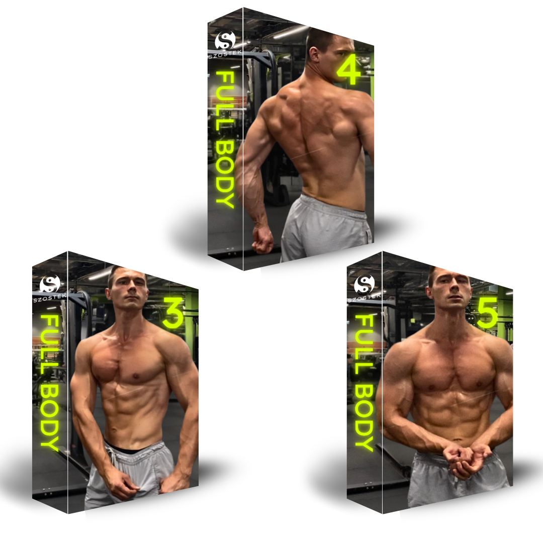 SZOSTEK Trening Full Body 3/4/5 dni treningowych