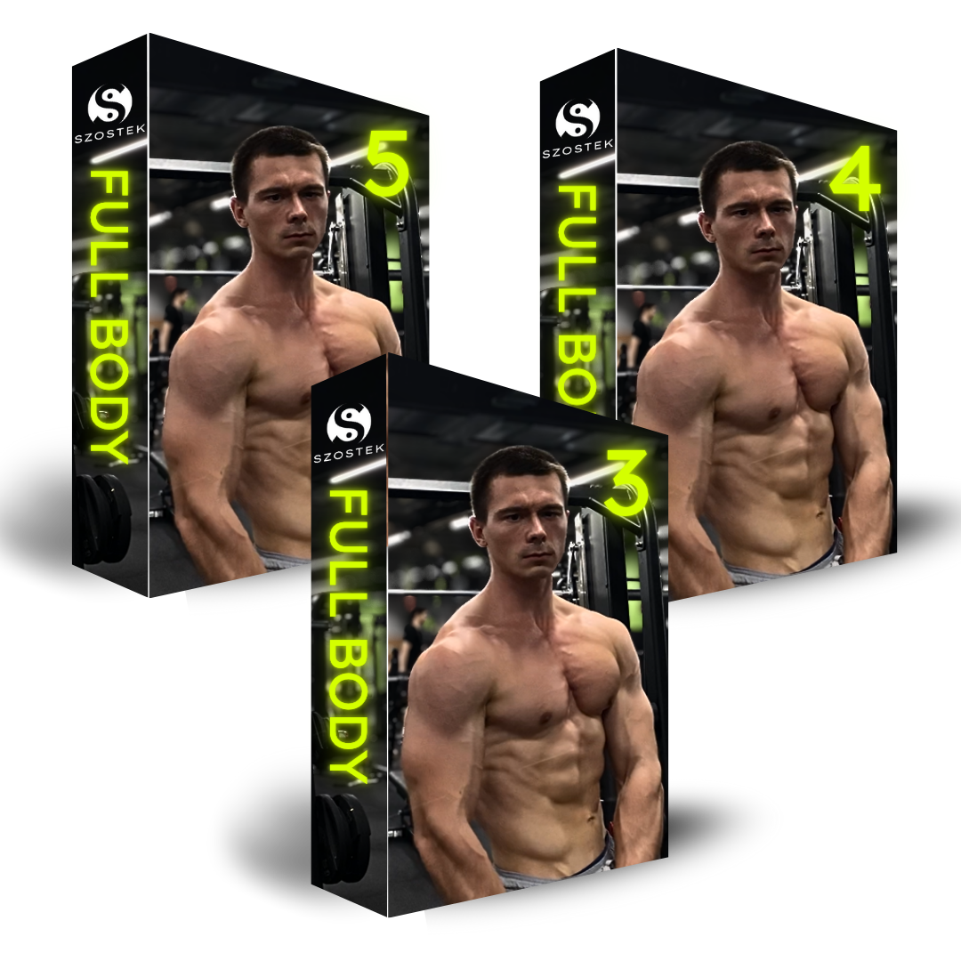 SZOSTEK Trening Full Body 3, 4 lub 5 dni treningowych